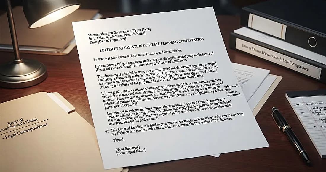 What Is Letter of Instruction? Estate Plan Details